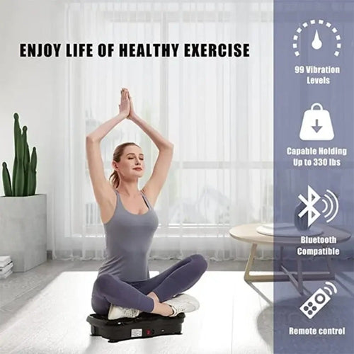 Full Body Vibration Plate Exercise Machine with