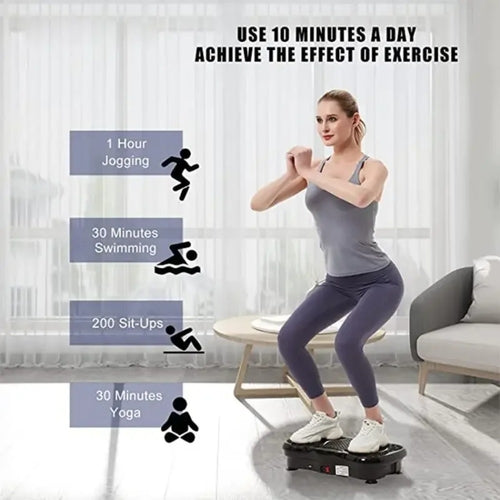 Full Body Vibration Plate Exercise Machine with